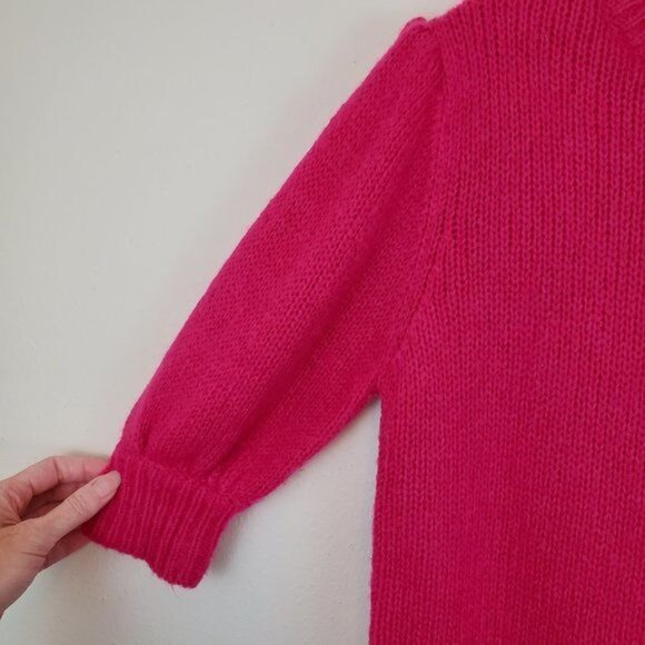 Rebecca Minkoff Olive sweater in fuchsia - Picture 4 of 9